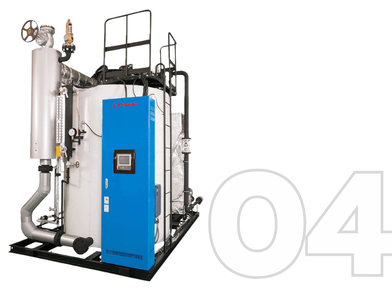 หม้อน้ำแบบไหลผ่านทางเดียว